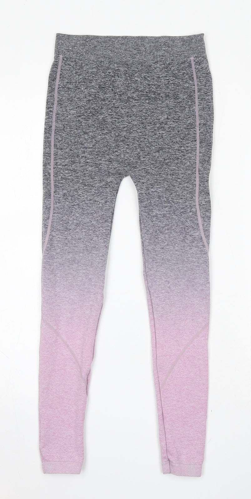Primark Girls Grey  Nylon Capri Trousers Size 9-10 Years  Regular