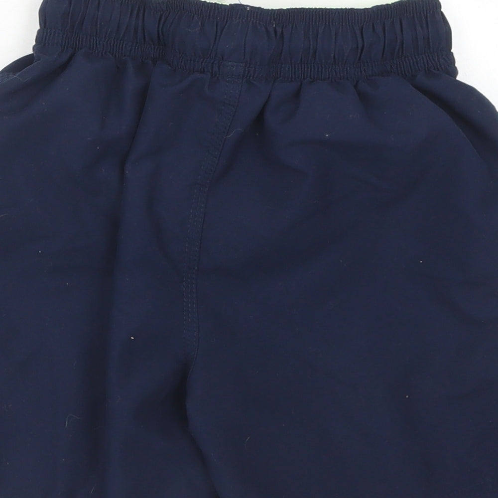 Matalan Boys Blue  Polyester Sweat Shorts Size 8-9 Years  Regular Drawstring - Board Shorts