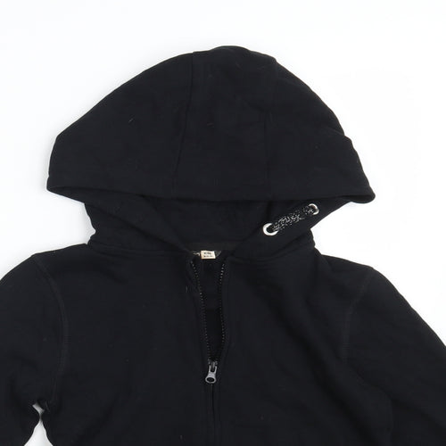 Pep&Co Girls Black   Jacket  Size 9-10 Years  Zip