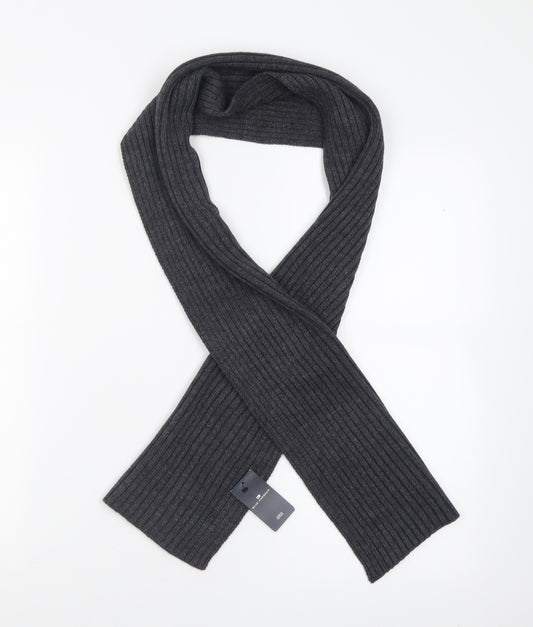 Marks and Spencer Mens Grey  Acrylic Scarf  One Size