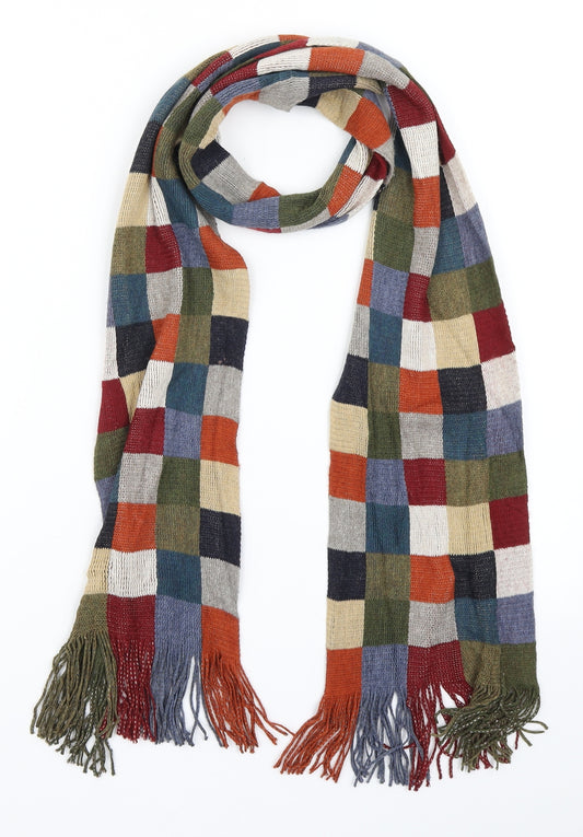 Austin Reed Mens Multicoloured  Acrylic Scarf  One Size