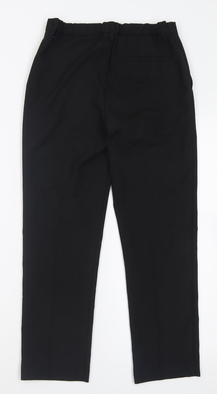 Marks and Spencer Boys Black  Polyester Capri Trousers Size 11-12 Years  Regular Hook & Eye - School Wear