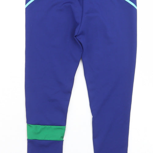 Willow Girls Blue  Polyester Jogger Trousers Size 5-6 Years  Regular  - Activewear leggings