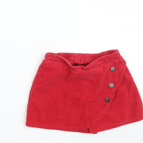 Nutmeg Girls Red  100% Cotton Mini Set Size 8-9 Years  Regular