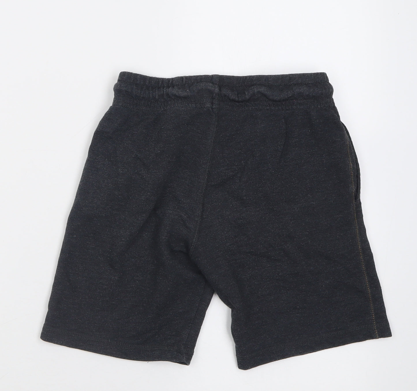 F&F Boys Grey  Cotton Sweat Shorts Size 8-9 Years  Regular Tie - Brooklyn