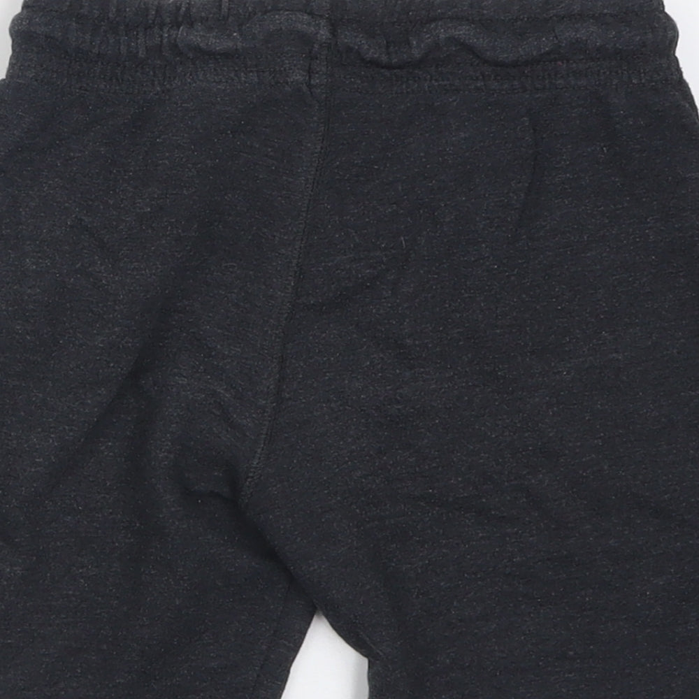F&F Boys Grey  Cotton Sweat Shorts Size 8-9 Years  Regular Tie - Brooklyn
