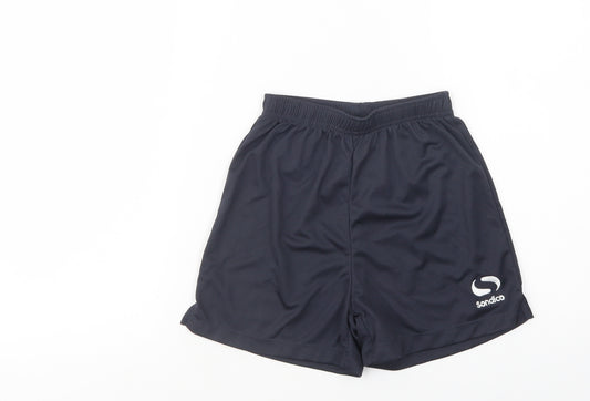 Sondico Boys Blue  Polyester Sweat Shorts Size 5-6 Years  Regular