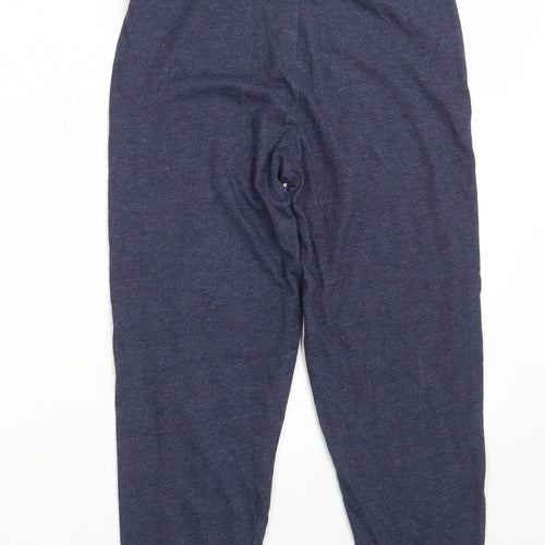 Dunnes Stores Girls Blue  Cotton Jogger Trousers Size 8-9 Years  Regular