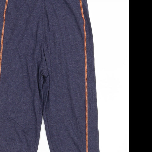 Dunnes Stores Girls Blue  Cotton Jogger Trousers Size 8-9 Years  Regular