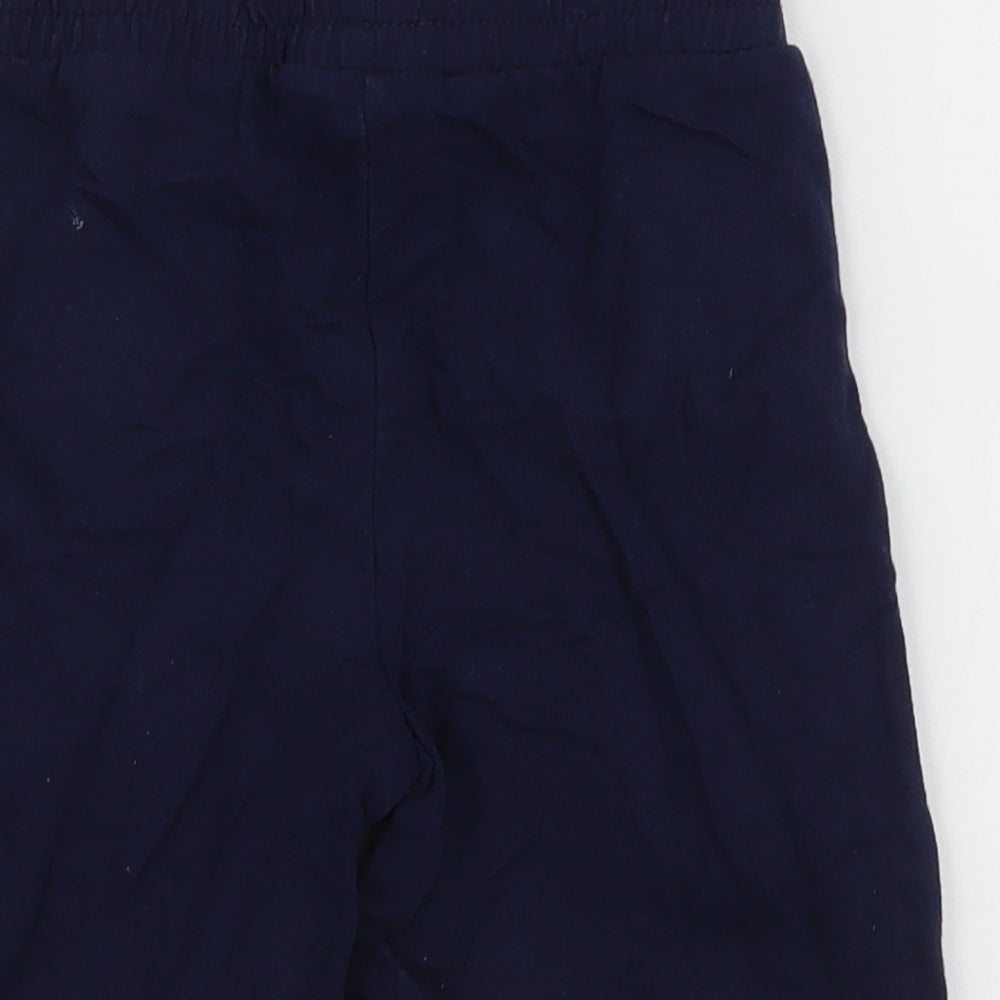 FILA Boys Blue  100% Cotton Sweat Shorts Size 2-3 Years  Regular Drawstring