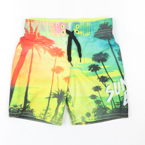 H&M Boys Multicoloured  100% Polyester Sweat Shorts Size 3-4 Years  Regular Drawstring