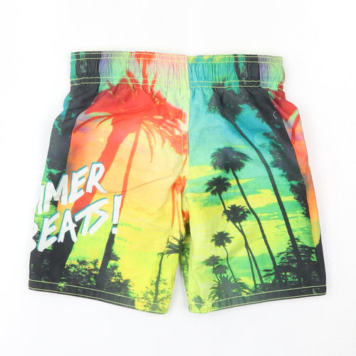 H&M Boys Multicoloured  100% Polyester Sweat Shorts Size 3-4 Years  Regular Drawstring