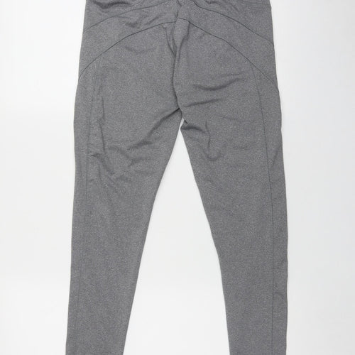Primark Womens Grey  Polyester Compression Leggings Size 10 L27 in Regular