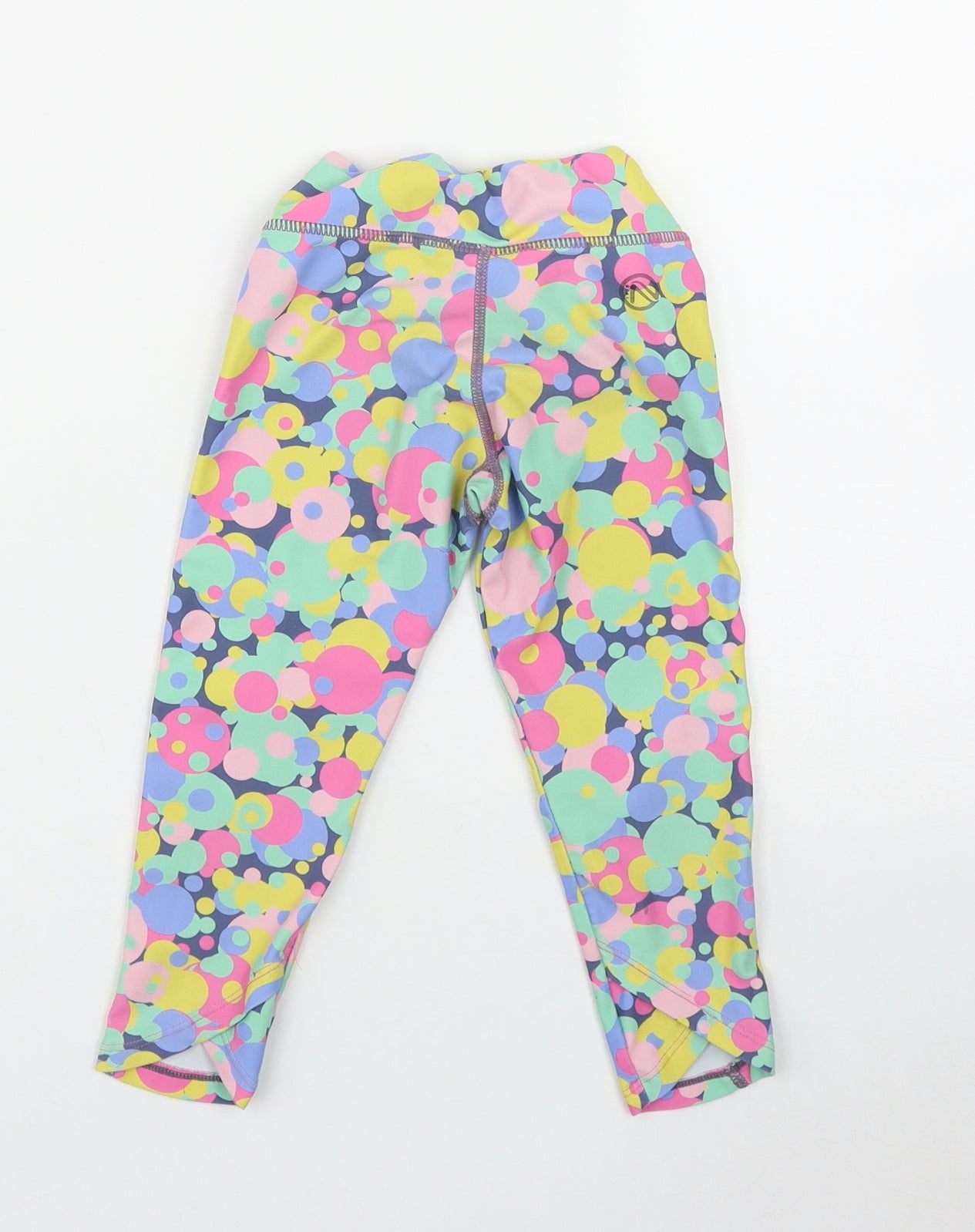 O'Neills Girls Multicoloured Geometric Polyester Jogger Trousers Size 3-4 Years  Regular