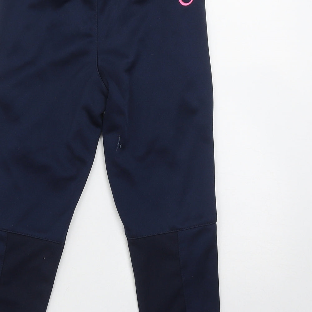 o'Neills Girls Blue  Polyester Jogger Trousers Size 3-4 Years  Regular