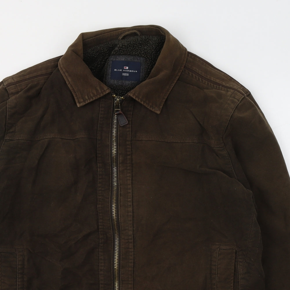 Blue harbour leather outlet jacket