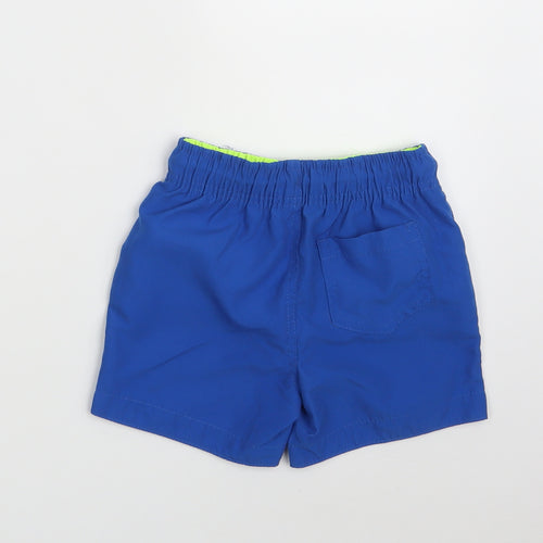 Primark Boys Blue  100% Polyester Sweat Shorts Size 2-3 Years  Regular  - California Surf
