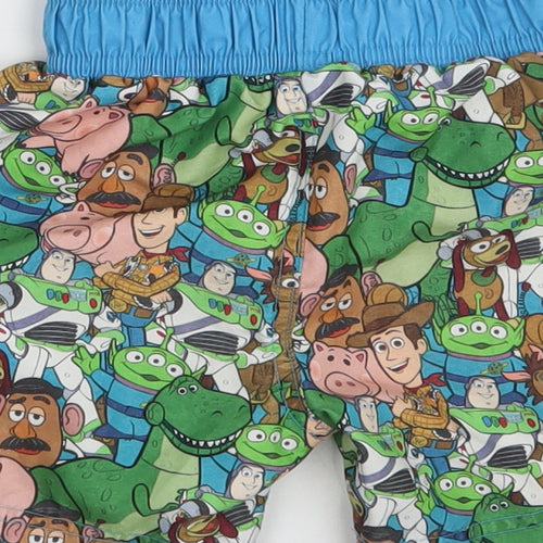 Primark Boys Multicoloured  100% Polyester Sweat Shorts Size 2-3 Years  Regular  - Toy story