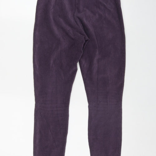 Marks and Spencer Womens Purple  Cotton Jegging Leggings Size 10 L26 in