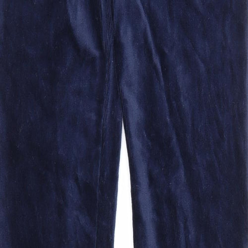 Bluezoo Girls Blue  Cotton Jegging Trousers Size 12-13 Years  Regular