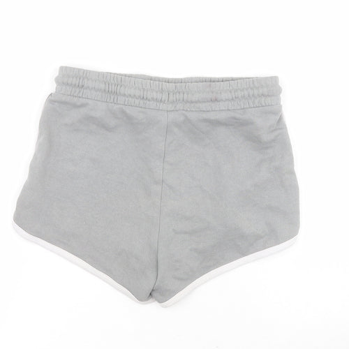 Matalan Girls Grey  Cotton Skimmer Shorts Size 10 Years  Regular Drawstring