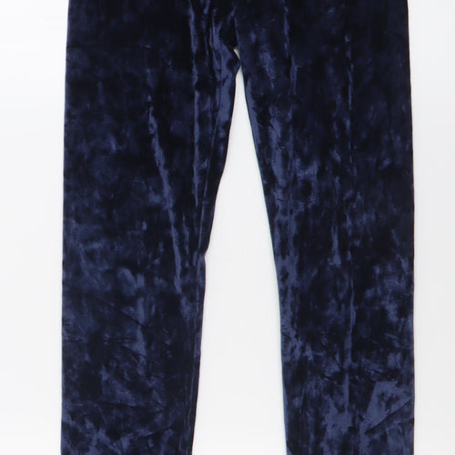 H&M Girls Blue  Polyester Capri Trousers Size 13 Years  Regular Pullover