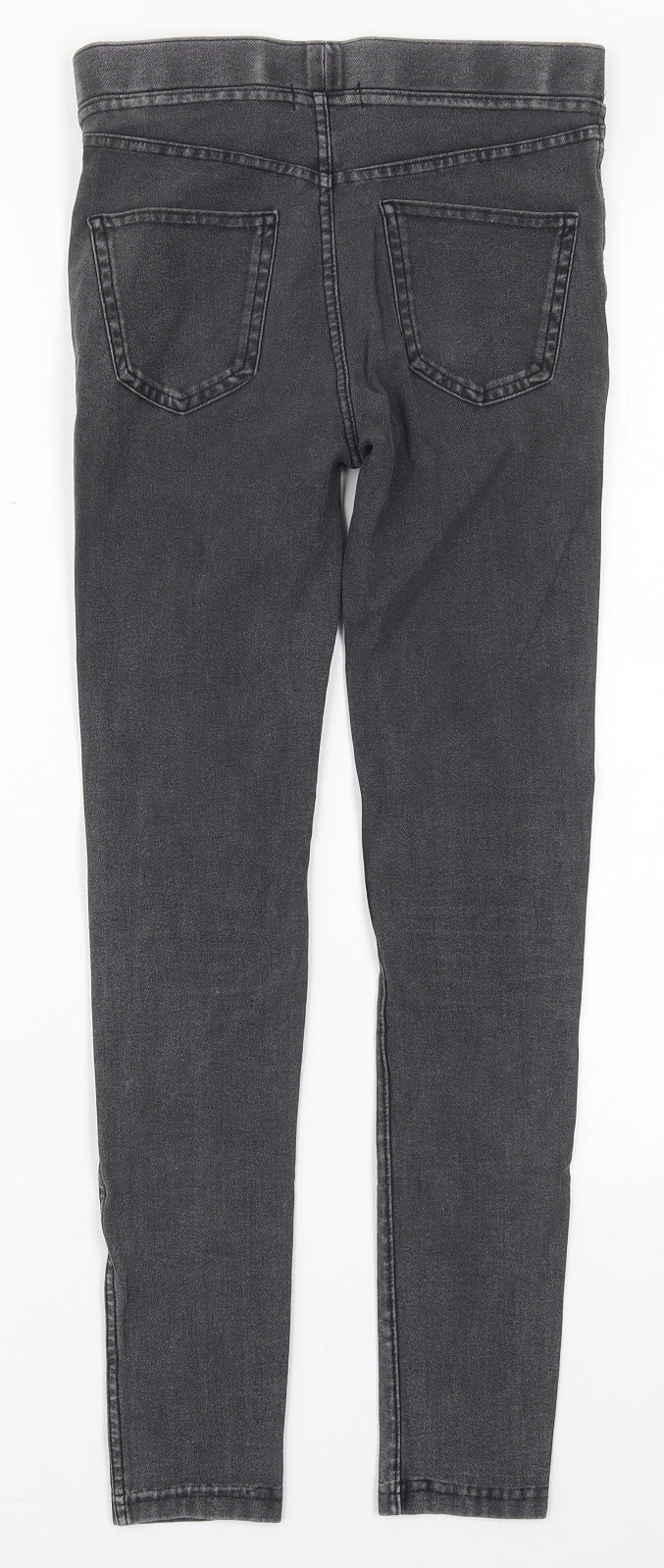 H&M Girls Grey  Cotton Jegging Jeans Size 11 Years  Regular