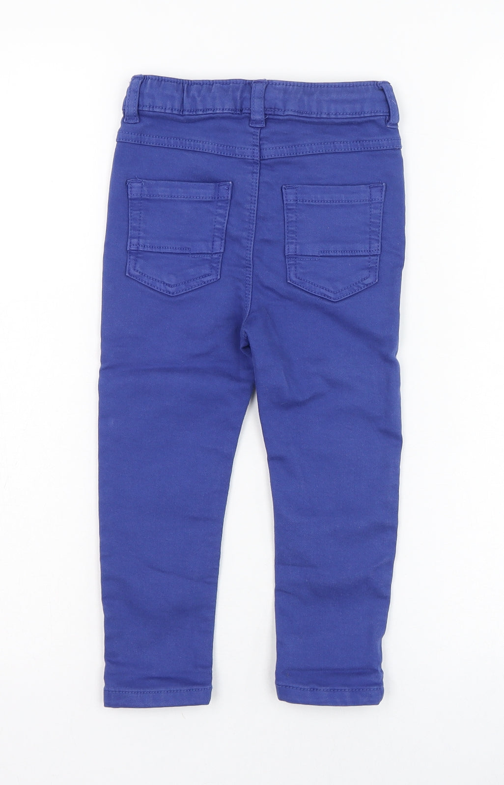 George Boys Blue  Cotton Skinny Jeans Size 2-3 Years  Regular Pullover