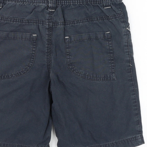 Rebel Boys Blue  Cotton Bermuda Shorts Size 4-5 Years  Regular