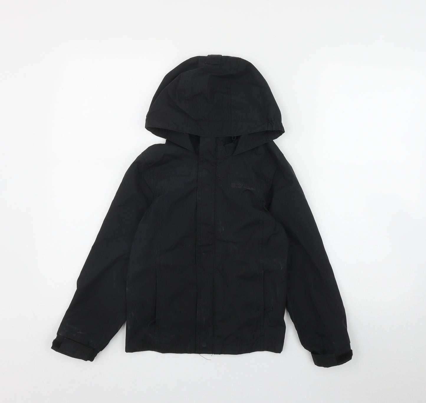 Mountain Warehouse Boys Black   Jacket  Size 7-8 Years  Zip