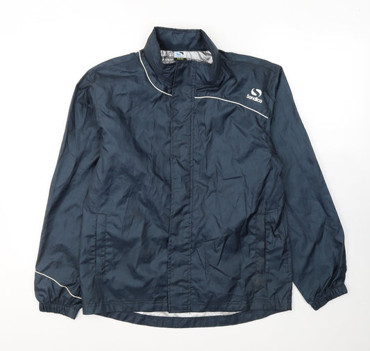 Sondico Boys Blue   Rain Coat Jacket Size 13 Years  Zip