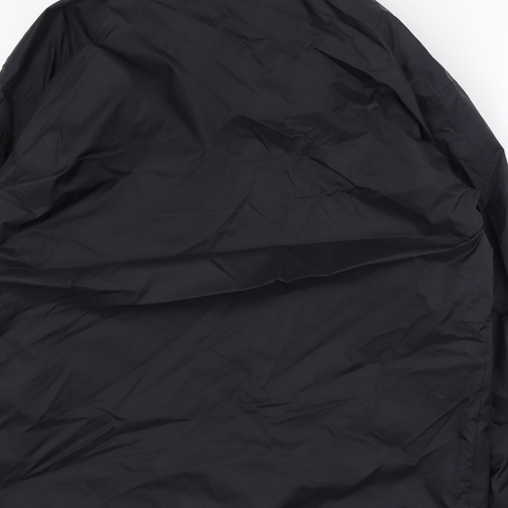 Trutex Mens Black   Rain Coat Coat Size S  Zip