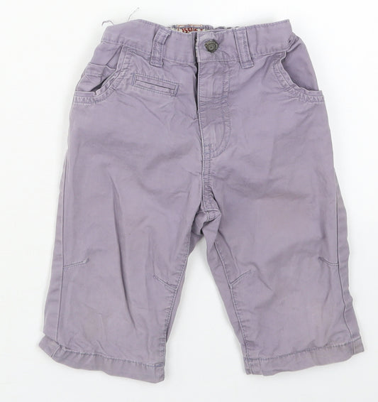 TU Girls Purple  Cotton Bermuda Shorts Size 5 Years  Regular