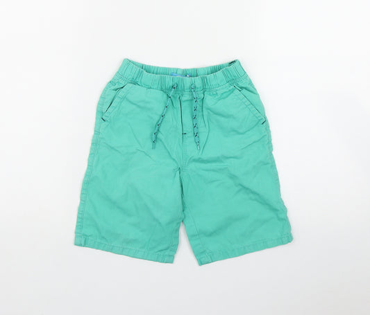 Primark Boys Green  Cotton Utility Shorts Size 4-5 Years  Regular