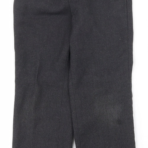 1880 Club Boys Grey  Polyester Dress Pants Trousers Size 4-5 Years  Regular Pullover - School wear