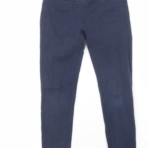 Gap Girls Blue  Cotton Jegging Trousers Size 8-9 Years  Regular  - Leggings