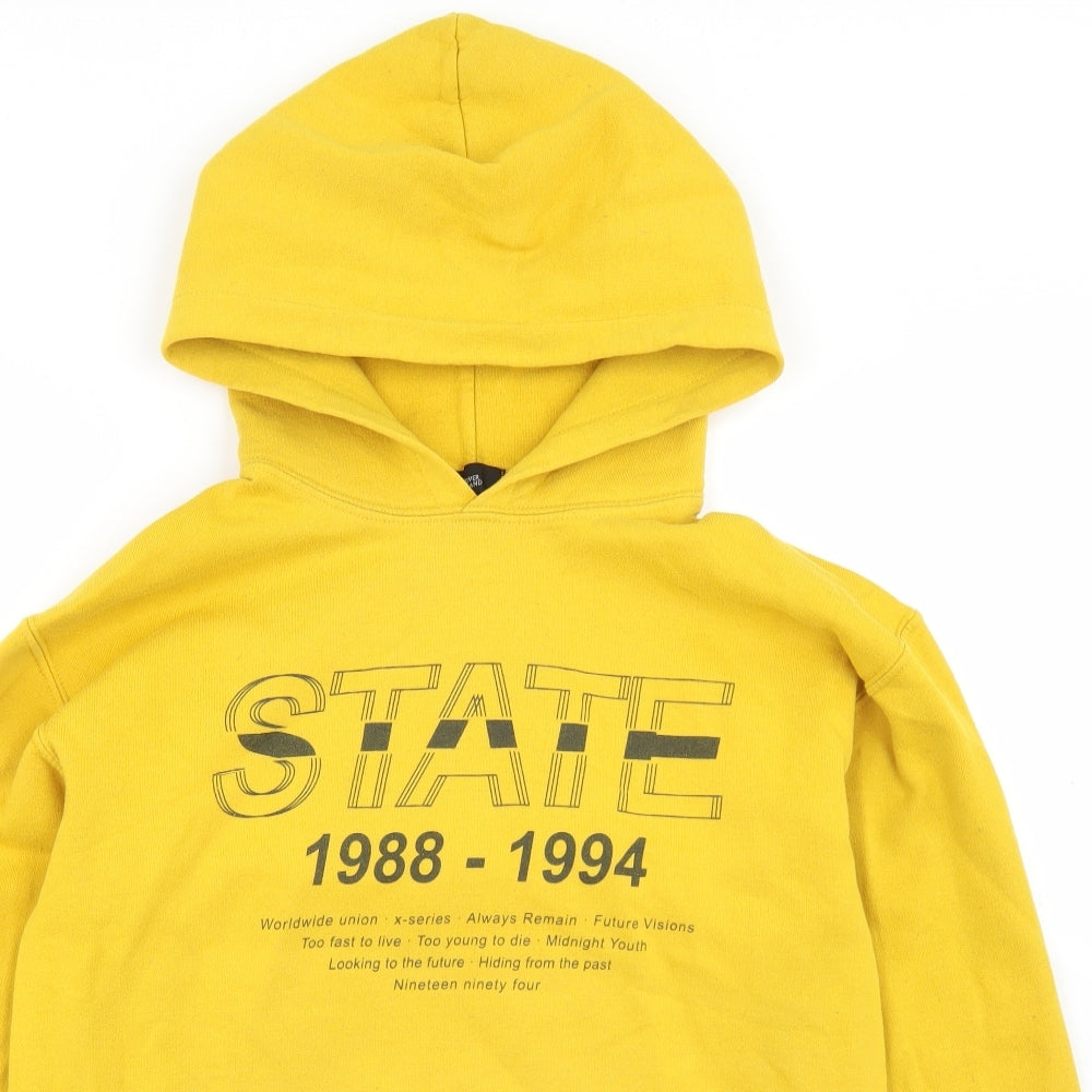 Yellow hoodie river island Clearance