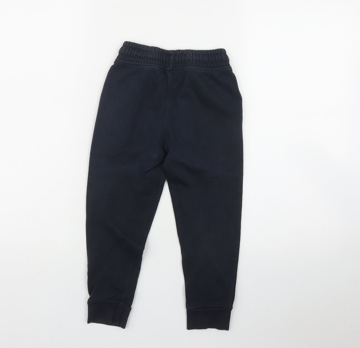 Dunnes Stores Boys Blue  Cotton Jogger Trousers Size 5 Years  Regular