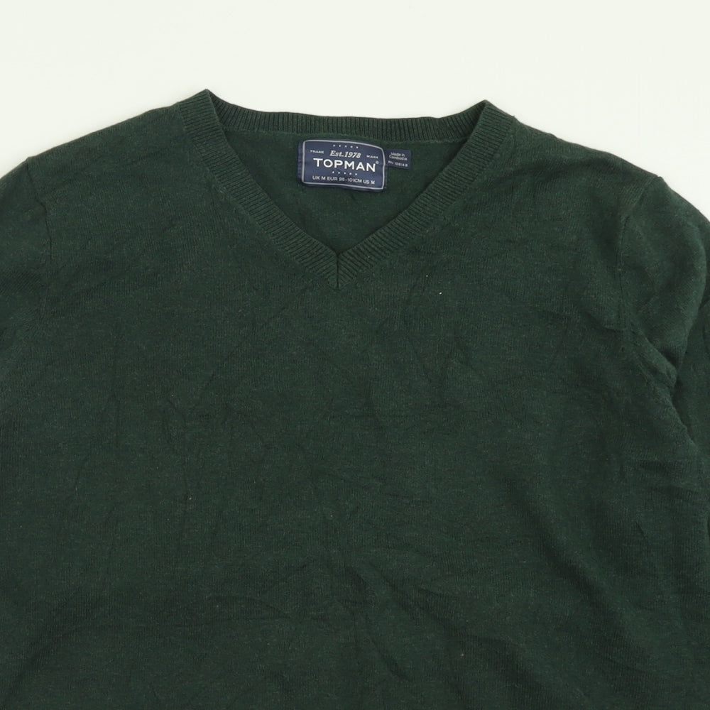 Topman sales green jumper