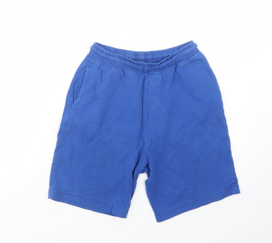 Pep & Co Boys Blue  Cotton Sweat Shorts Size 11-12 Years  Regular