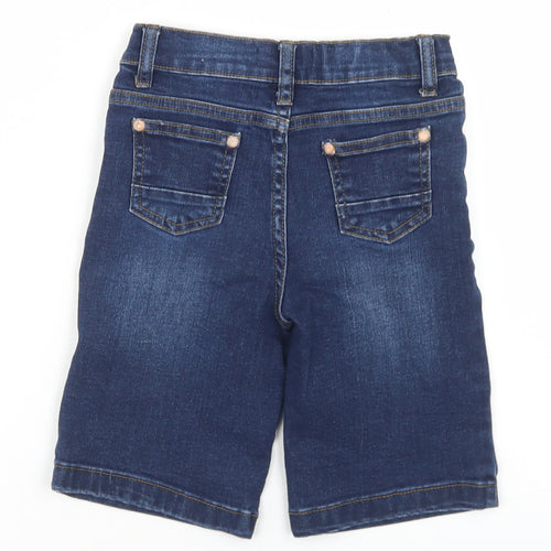 Pep & Co Boys Blue  Cotton Bermuda Shorts Size 5-6 Years  Regular