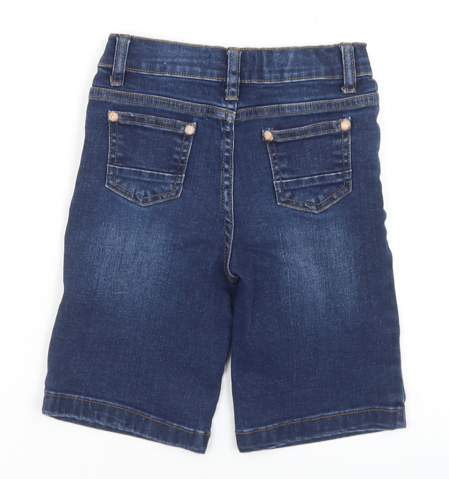 Pep & Co Boys Blue  Cotton Bermuda Shorts Size 5-6 Years  Regular