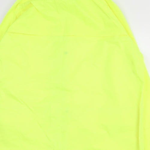 Arco  Mens Yellow   Rain Coat Coat Size M  Zip - High Visibility