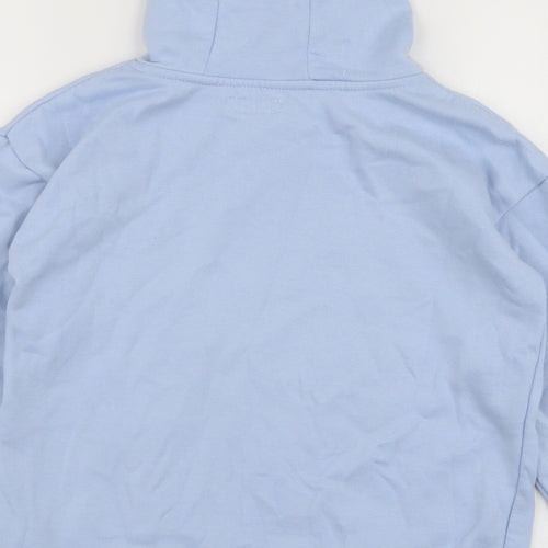 Primark Girls Blue  Cotton Pullover Hoodie Size 10-11 Years  Pullover - Change