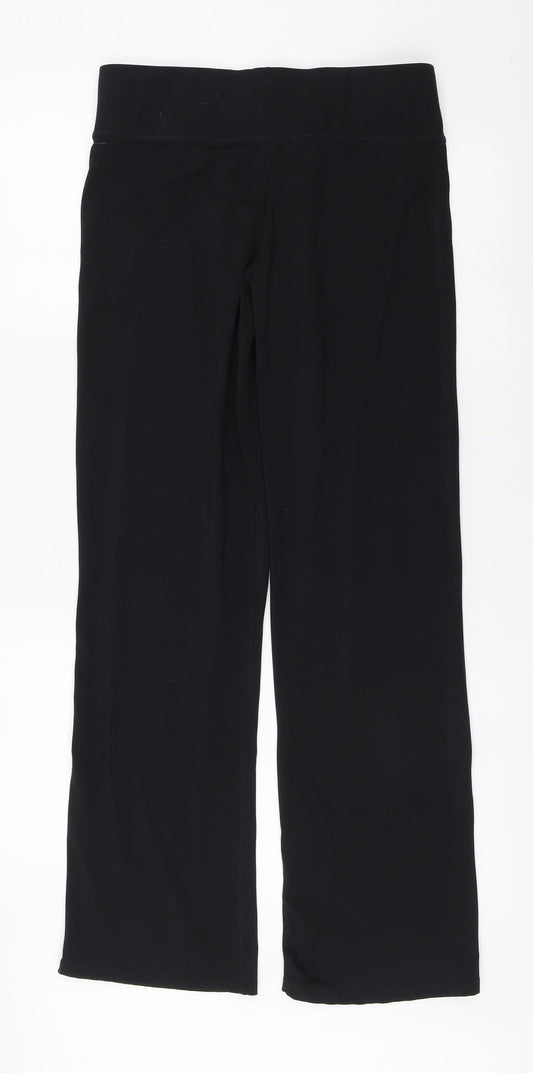 George Womens Black  Polyester Capri Leggings Size M L29 in   - Straight leg