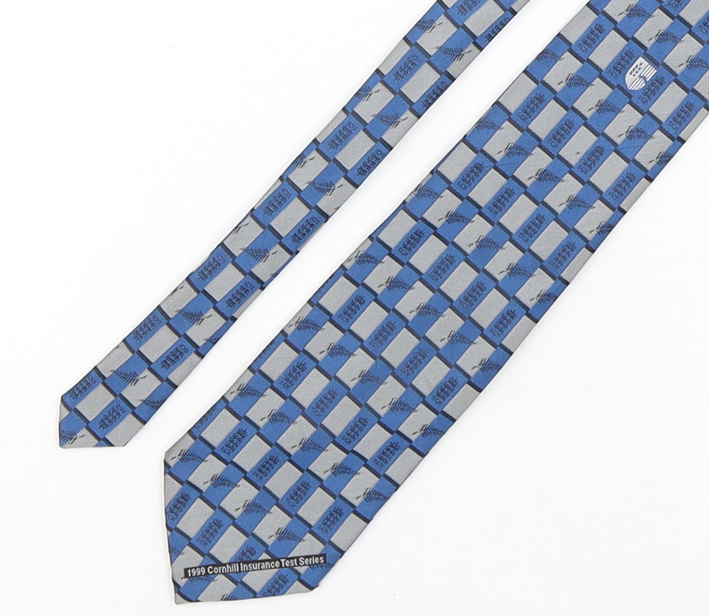 Tie Rack  Mens Multicoloured Plaids & Checks Polyester Pointed Tie One Size - Cricket