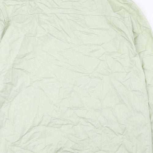 Primark Mens Green   Jacket  Size M  Button