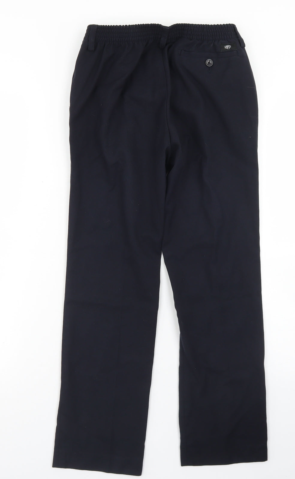1880 Club Boys Blue  Polyester  Trousers Size 10 Years  Regular Hook & Eye