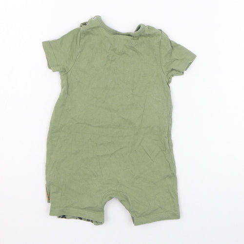 F&F Boys Green  Cotton Babygrow One-Piece Size 3-6 Months  Button - Tigger, Disney