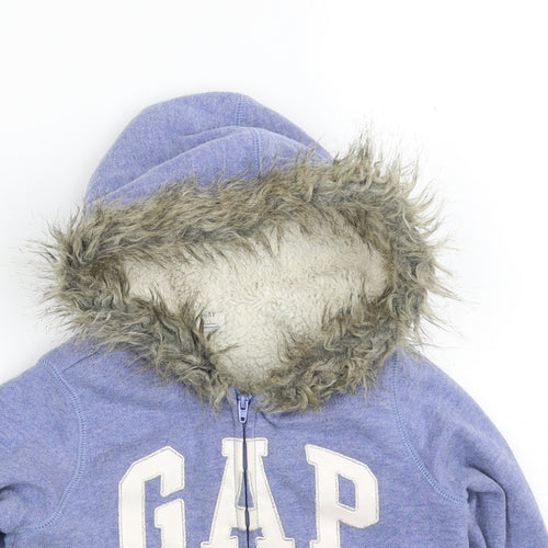 Gap Girls Blue   Jacket  Size 4 Years  Zip